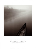Tranquil Boat Posters by Michael Kenna