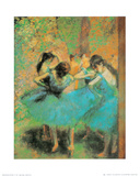 Danseuses bleues Art par Edgar Degas