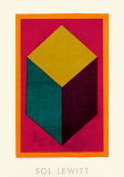 Cube, c.1991 Serigraph by Sol Lewitt