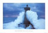 Phare du Four, Bretagne Posters par Jean Guichard