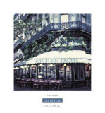 Café de Flore Poster par Ernesto Rodriguez