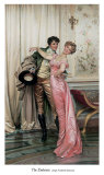 L'étreinte Affiches par Joseph Frederic Charles Soulacroix
