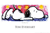 Peanuts : Snoopy, Sans issue Affiches par Tom Everhart