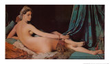 Odalisque  Prints by Jean-Auguste-Dominique Ingres