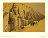 The Great Temple of Aboo Simble  Art by David Roberts