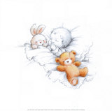 Sleepy Time IV  Prints by Makiko 
