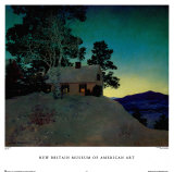 Dusk  Print by Maxfield Parrish