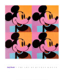 Mickey Mouse Posters by Andy Warhol