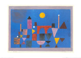 Rote Brücke Kunst von Paul Klee