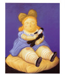 La Muneca Posters par Fernando Botero
