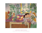 Stillleben mit schlafender Frau Kunst von Henri Matisse