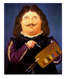 Portrait de Velazquez Posters par Fernando Botero