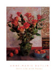 Still Life with Roses  Prints by Anne-Marie Butlin