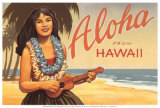 Aloha from Hawaii  Print