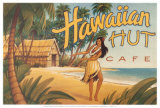 Hawaiian Hut Cafe Posters