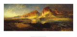 Nearing Camp on the Upper Colorado River  Prints by Thomas Moran