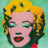 Marilyn Monroe, Green Art par Andy Warhol
