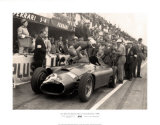 Britischer Grand Prix in Silverstone, 1956 Kunstdrucke von Alan Smith