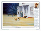 Chefs-d'œuvre du XXème siècle :Edward Hopper - Le soir à Cape Cod Affiches