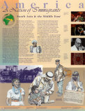 America: A Nation of Immigrants: South Asia and the Middle East poster