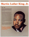 Heroes of the 20th Century - Martin Luther King Jr. Kunstdruck