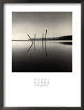 Poles, Moss Landing, California Posters by Michael Kenna