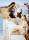 Au berceau d'Aphrodite (1908) Posters par Sir Lawrence Alma-Tadema