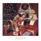 Christmas Dreams Posters by Mike Wimmer