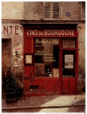 Vins de Bourgogne Posters par Chiu Tak-Hak