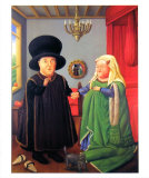 Les Arnolfini Affiches par Fernando Botero