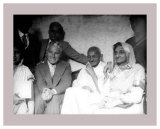 Gandhi & Charlie Chaplin in East London