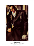 Portrait d'homme Art par Tamara de Lempicka