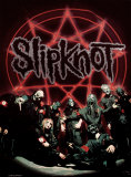 Slipknot - Below Pentagram in Circle Prints