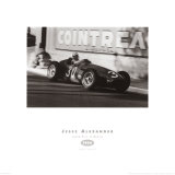 Grand Prix of Monaco 1956  Prints by Jesse Alexander