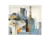 Stilleben mit Flasche  Prints by Heinz Hock