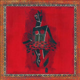 Tribal Dance II Posters by Josiane York