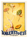 Toilettes d'Ete Giclee Print by Jean-Gabriel Domergue