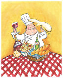 Italian Chef  Prints by Tracy Flickinger