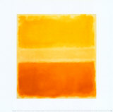 Jaune et or Posters par Mark Rothko