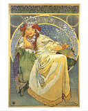 Princesse Hyacinthe Affiches par Alphonse Mucha