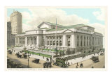 Public Library, New York City Poster