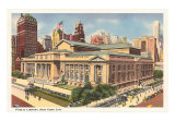 Public Library, New York City Kunstdruck