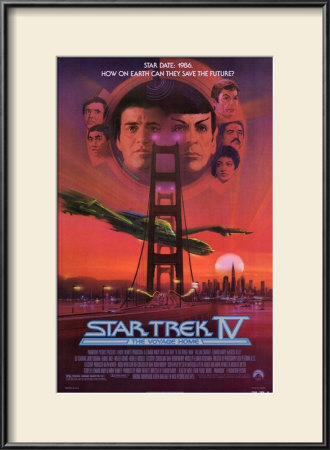 Star Trek IV: The Voyage Home Framed Art Print
