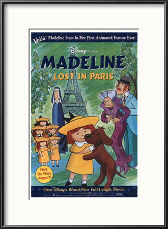 Madeline: Lost in Paris Framed Art Print