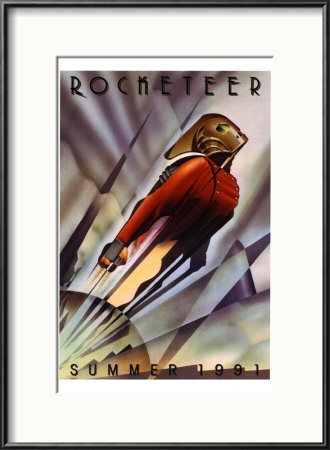 Rocketeer Framed Art Print