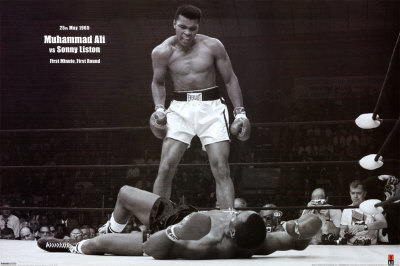 Muhammad Ali vs. Sonny Liston Poster