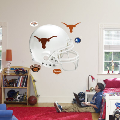 TEXAS LONGHORNS FOOTBALL HELMET FATHEAD