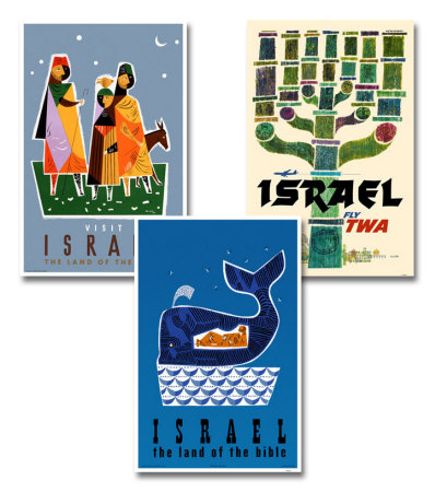 Israel Poster Set