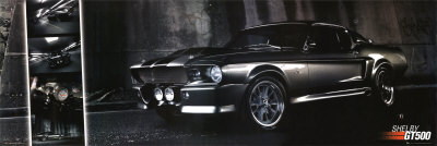 Shelby GT500 Door Poster