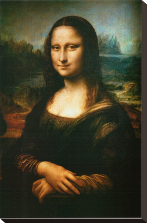 Mona Lisa, c.1507 Stretched Canvas Print